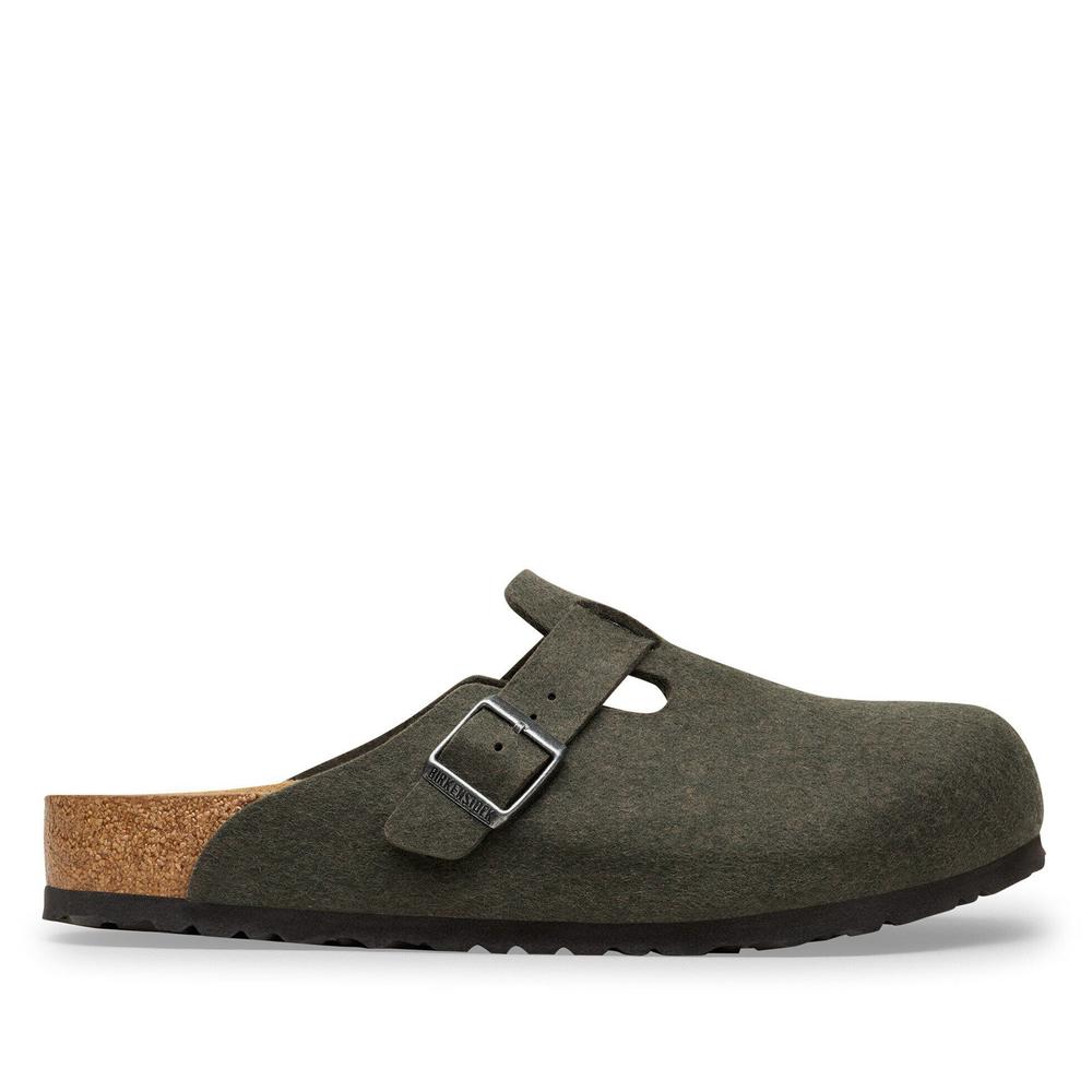 Žabky pánské Birkenstock Boston 1030676 - zelené