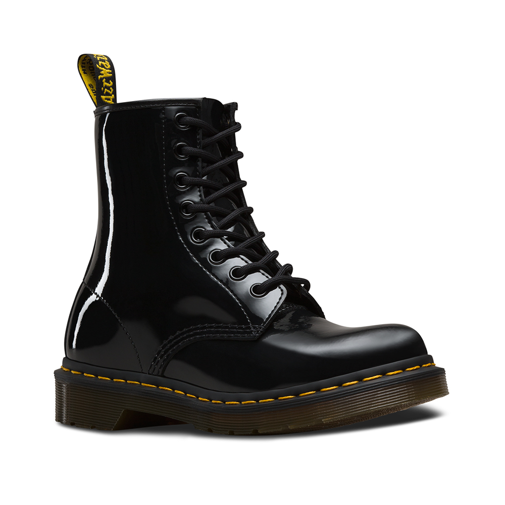 Boty Dr. Martens 1460 Patent Lamper 11821011 - černé