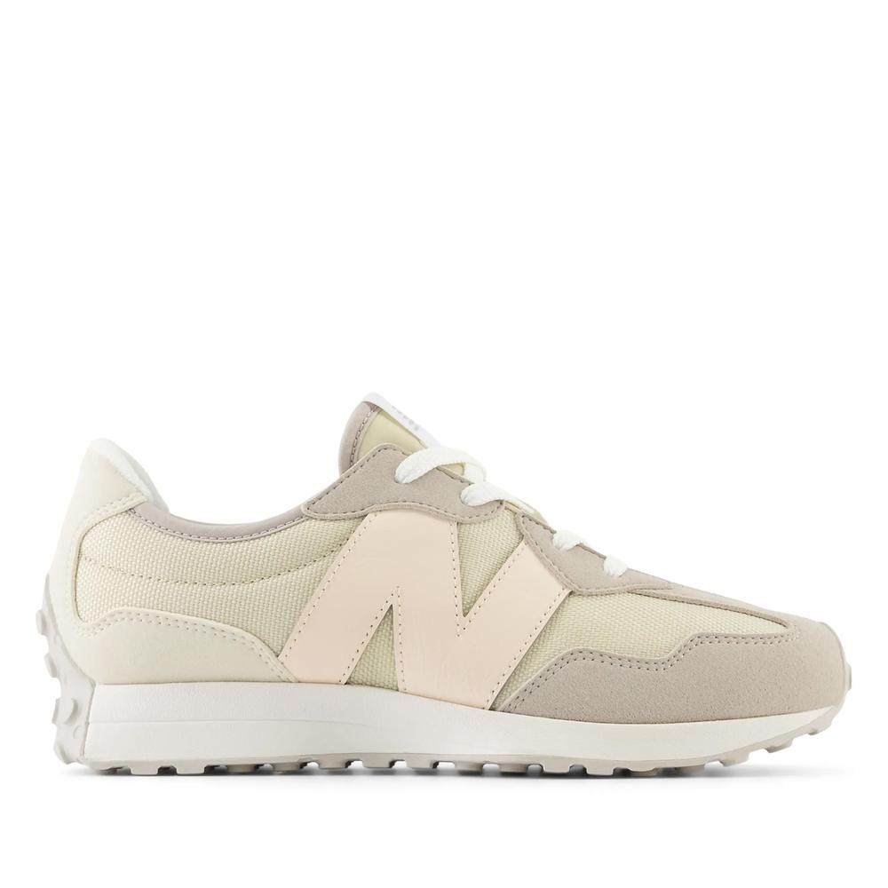 Boty New Balance GS327FM - béžové