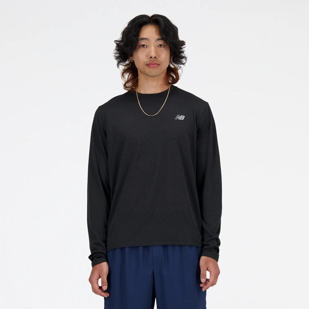 Pánské tričko New Balance MT41256BK - černé