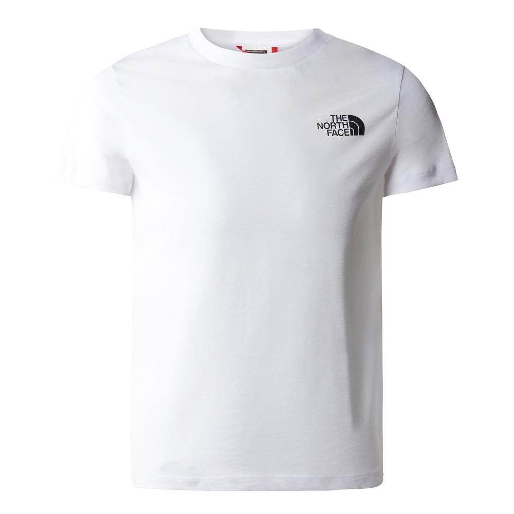 Tričko The North Face Simple Dome 0A82EAFN41 - bílé