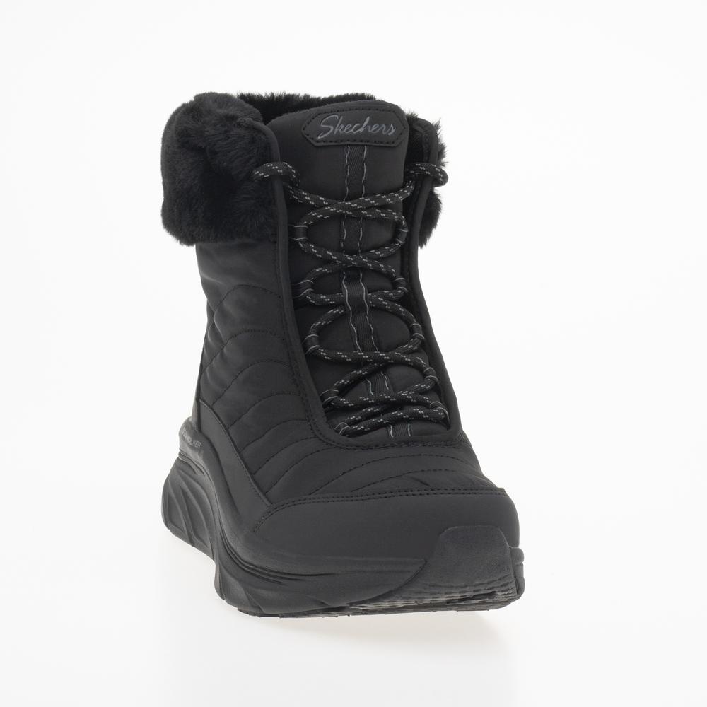 Boty Skechers D'Lux Walker Winter Solstice 167388BBK - černé