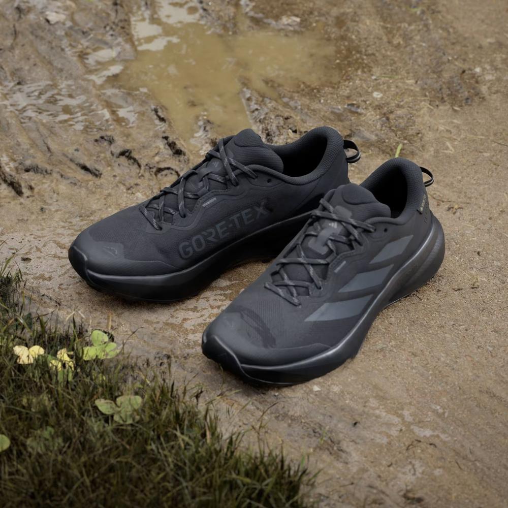 Boty pánské adidas Terrex Tracefinder Plus Gore-Tex Trail Running KJ3792 - černé