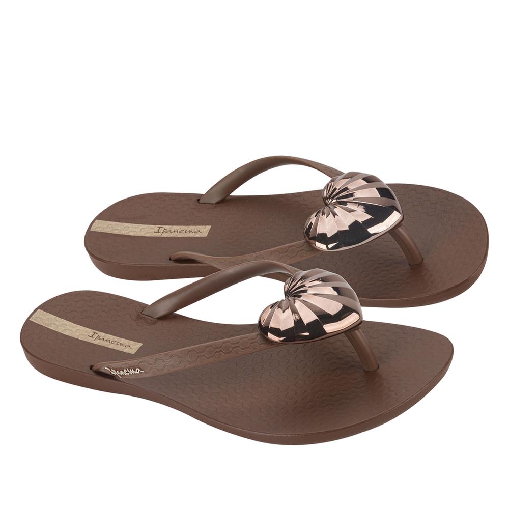 Žabky Ipanema Maxi Fashion III Fem 83590-AS035 - hnědé