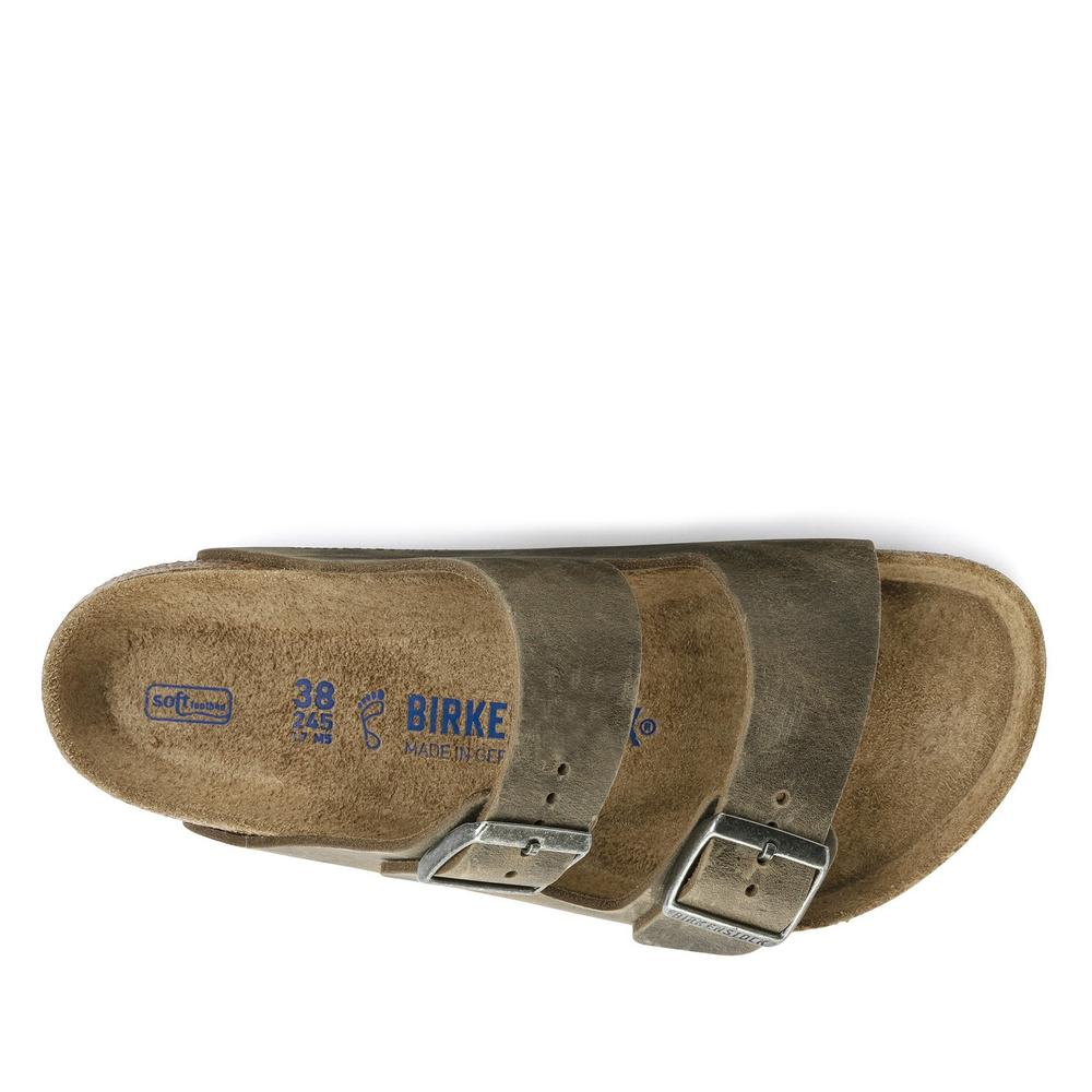 Žabky unisex Birkenstock Arizona SFB 1019313 - zelené
