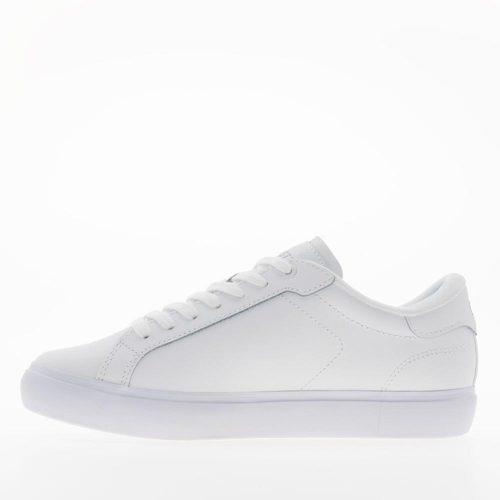 Boty Lacoste Powercourt 125 2 SFA 749SFA0086-21G - bílé