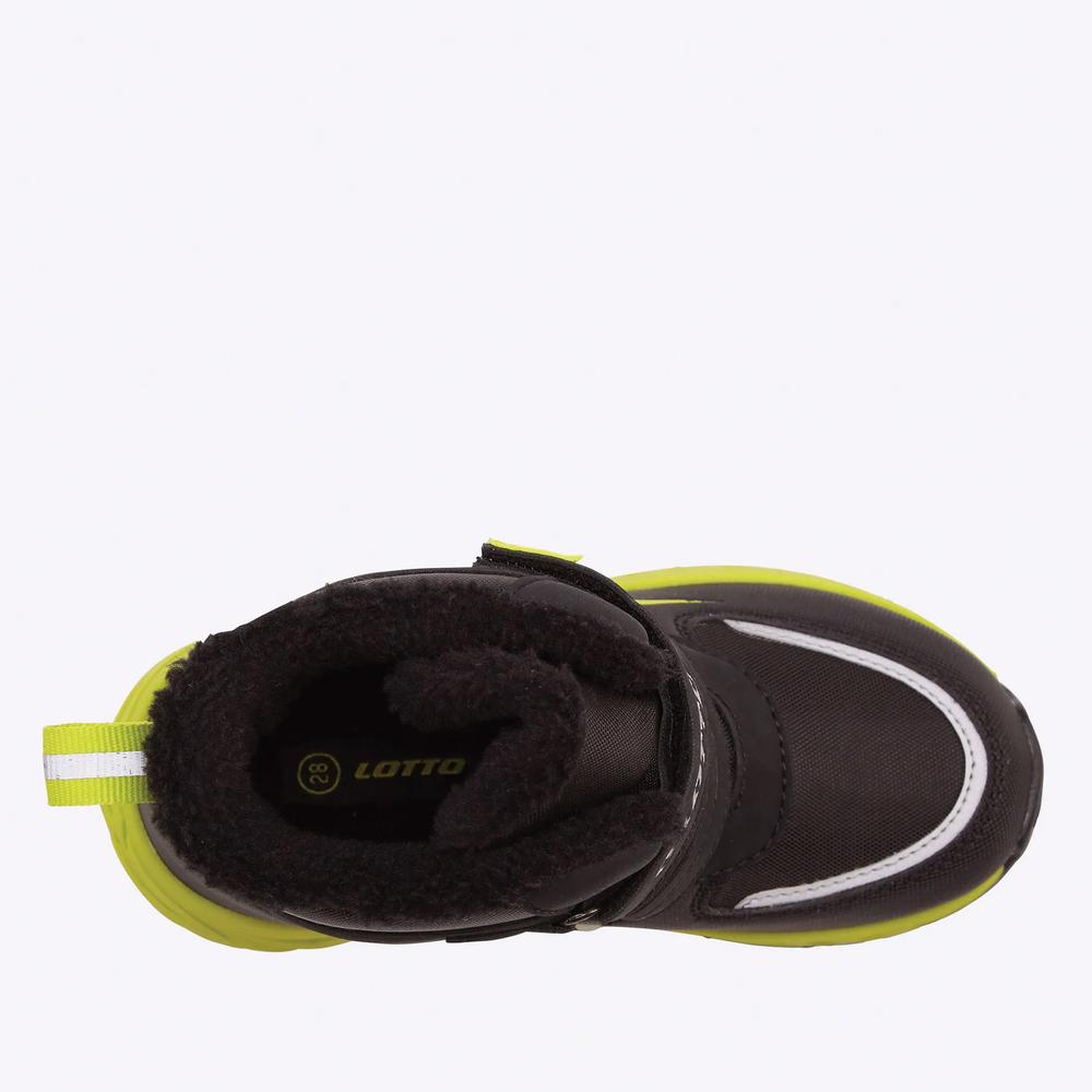 Dětské boty Lotto Alstyne Tex 2600490K-1163 - černé