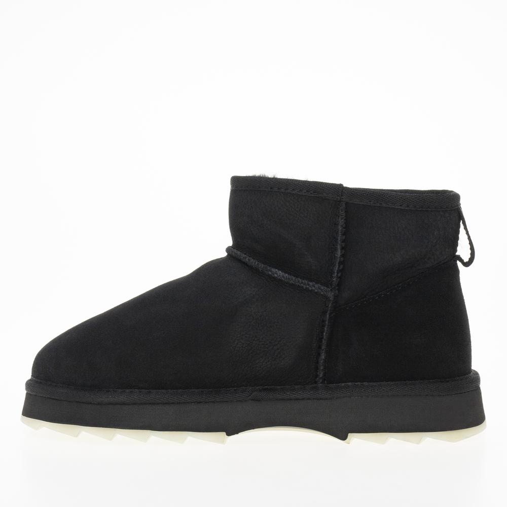 Boty Emu Sharky Micro Womens Sheepskin W12548BLAK - černé
