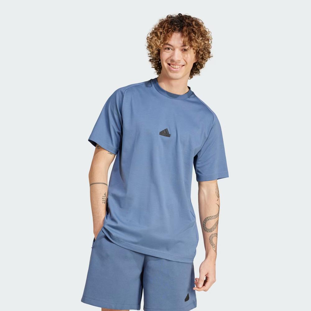 Tričko adidas Sportswear Z.N.E. IR5234 - modré