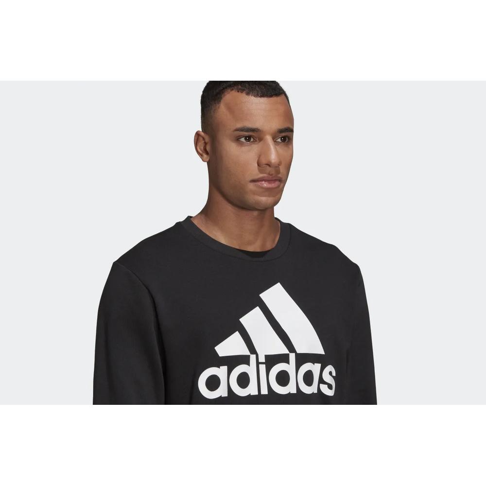 Mikina adidas Sportswear Essentials Big Logo GK9076 - černé
