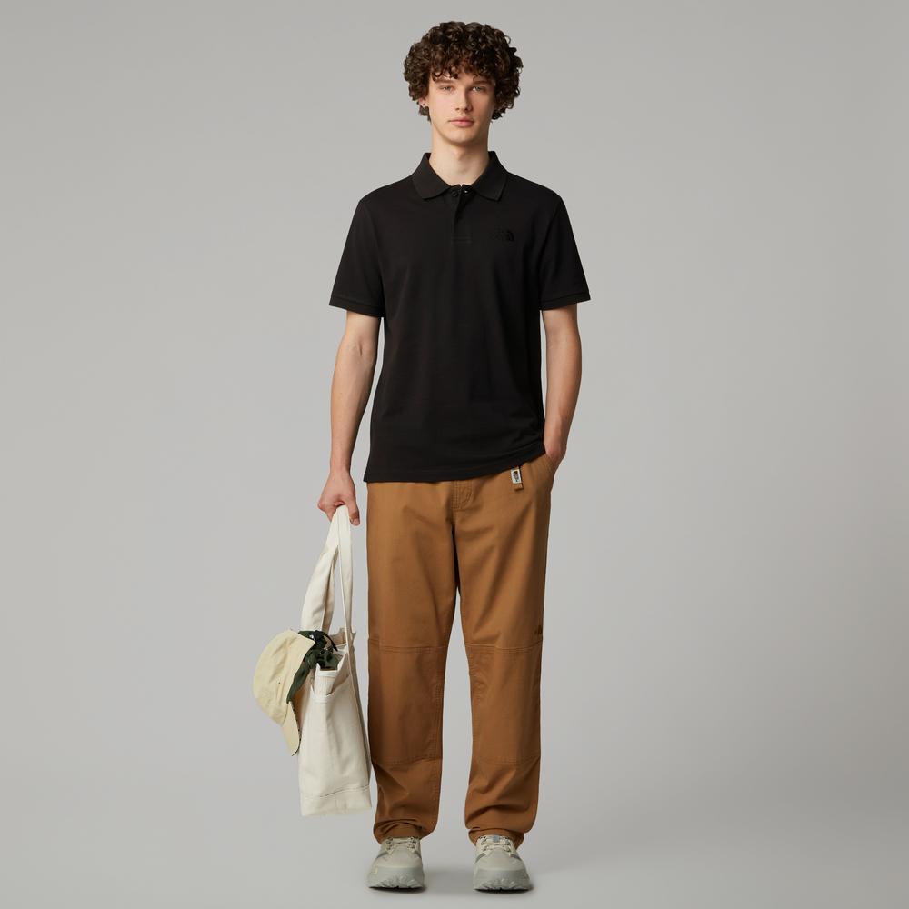 Pánská tričko The North Face Essential Regular Polo 0A8C1PJK31 - černé