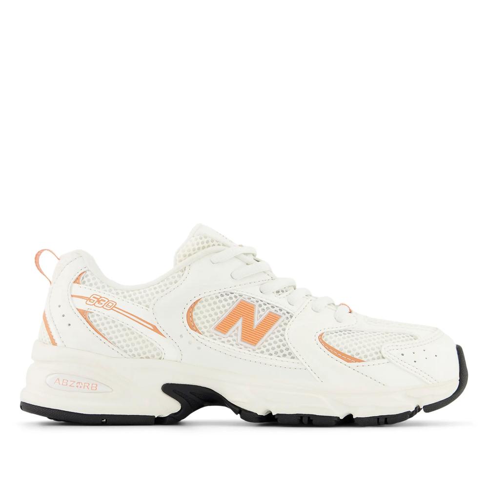Dětské boty New Balance GR530CG - bílé