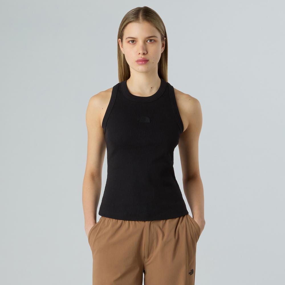 Dámská tričko The North Face Slim Rib Tank 0A8BVTJK31 - černé