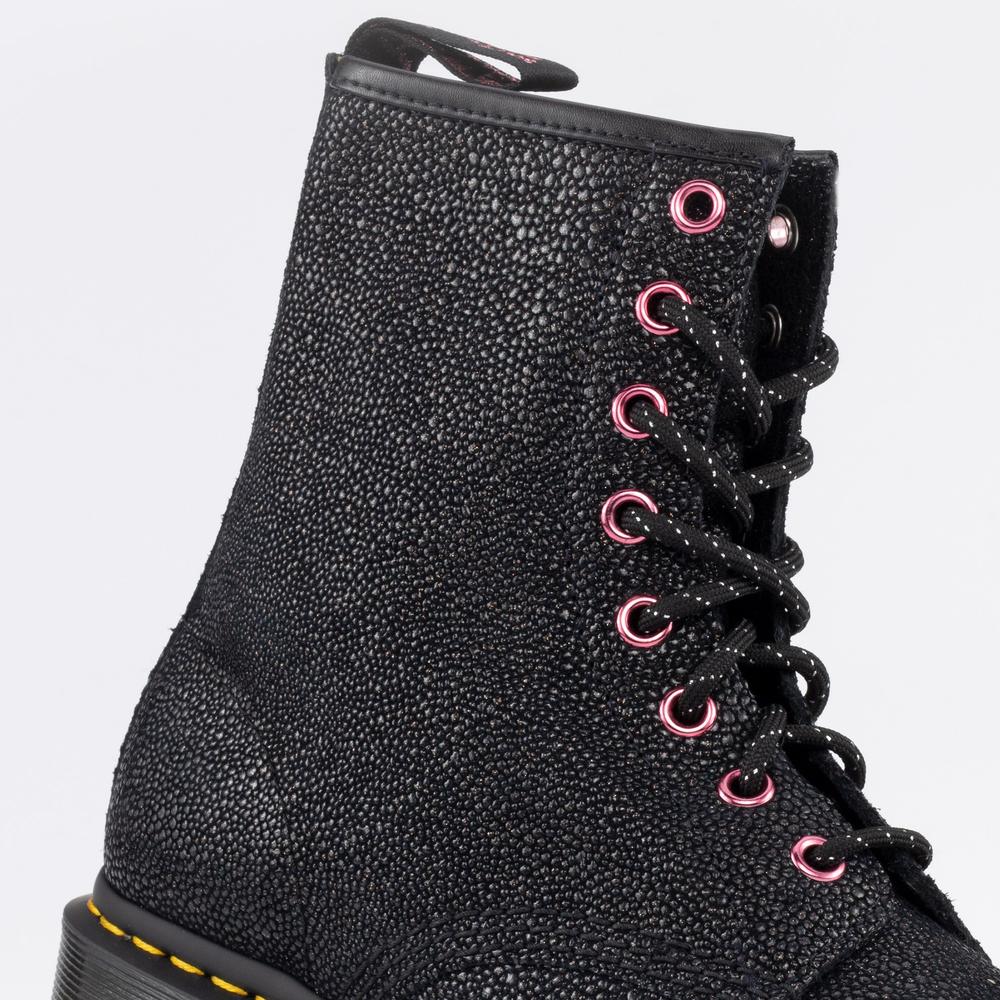 Boty Dr. Martens 1460 Bejeweled Lace Up 27655001 - černé