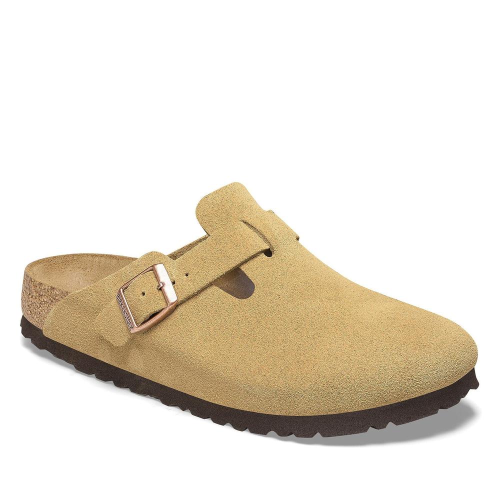 Žabky unisex Birkenstock Boston 1026181 - béžové