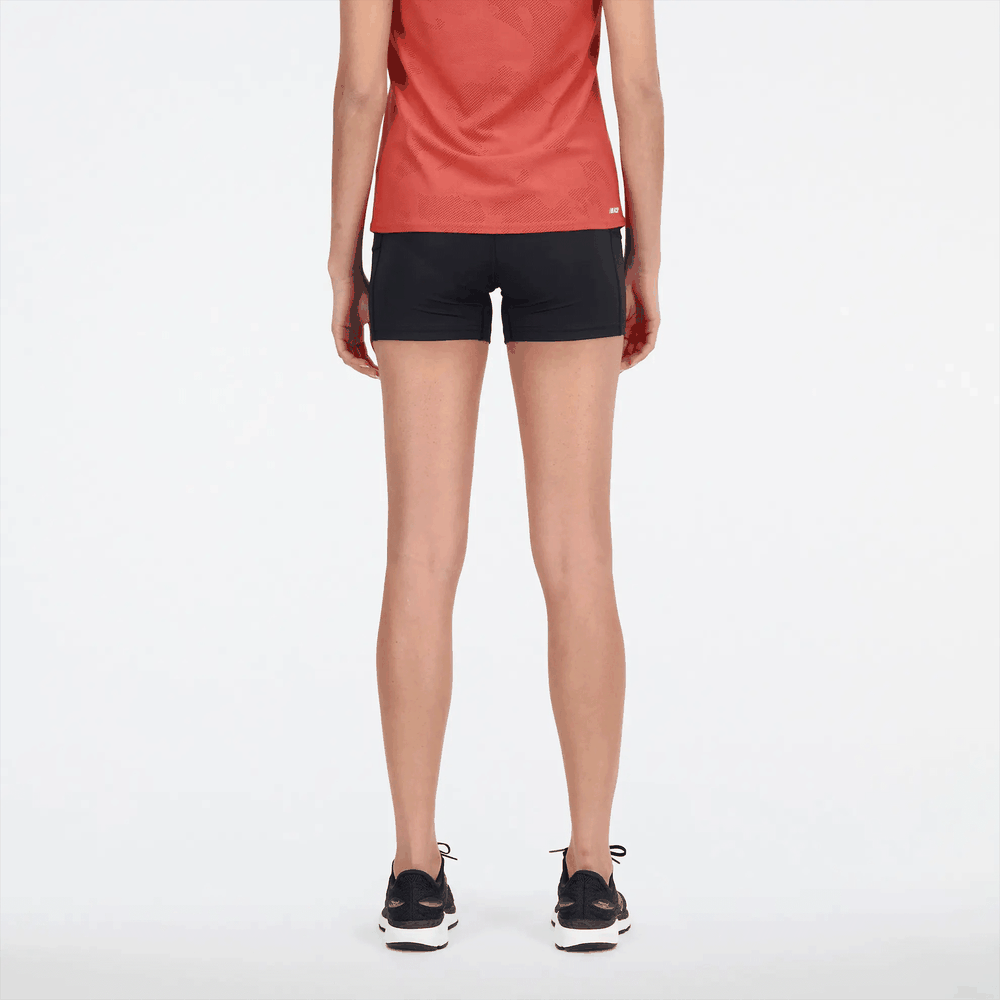 Dámské šortky New Balance WS33283BK - černé