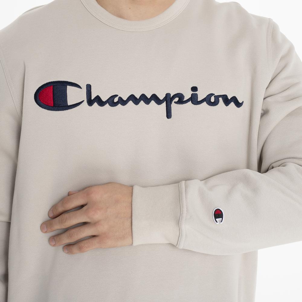 Mikina Champion Crewneck Icons 220254-ES057 - béžové