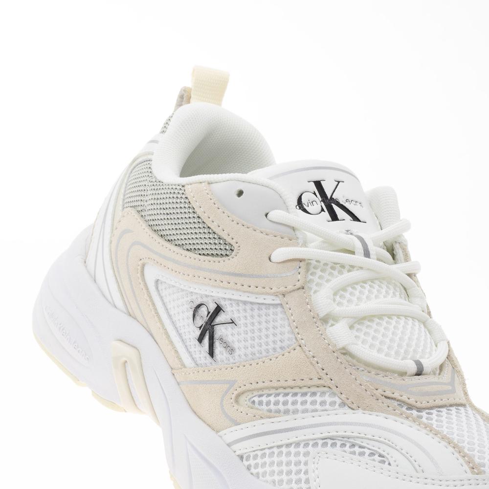 Boty Calvin Klein Retro Tennis Su-Mesh WN YW0YW00891-02Y - béžové