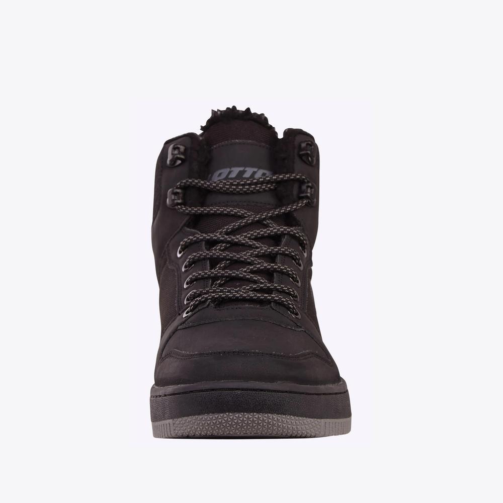 Unisex boty Lotto Prehna Fur 2400380U-1111 - černé