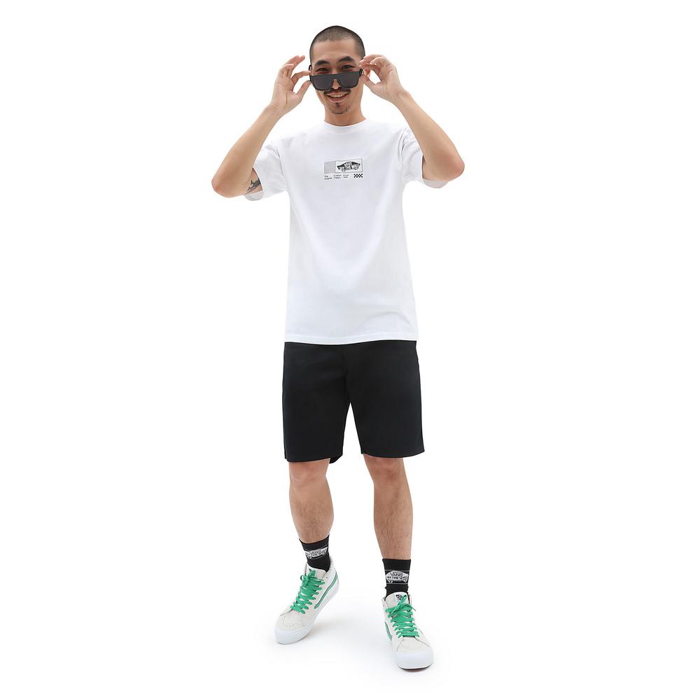 Tričko Vans Transfixed 3 VN0006CUWHT1 - bílé
