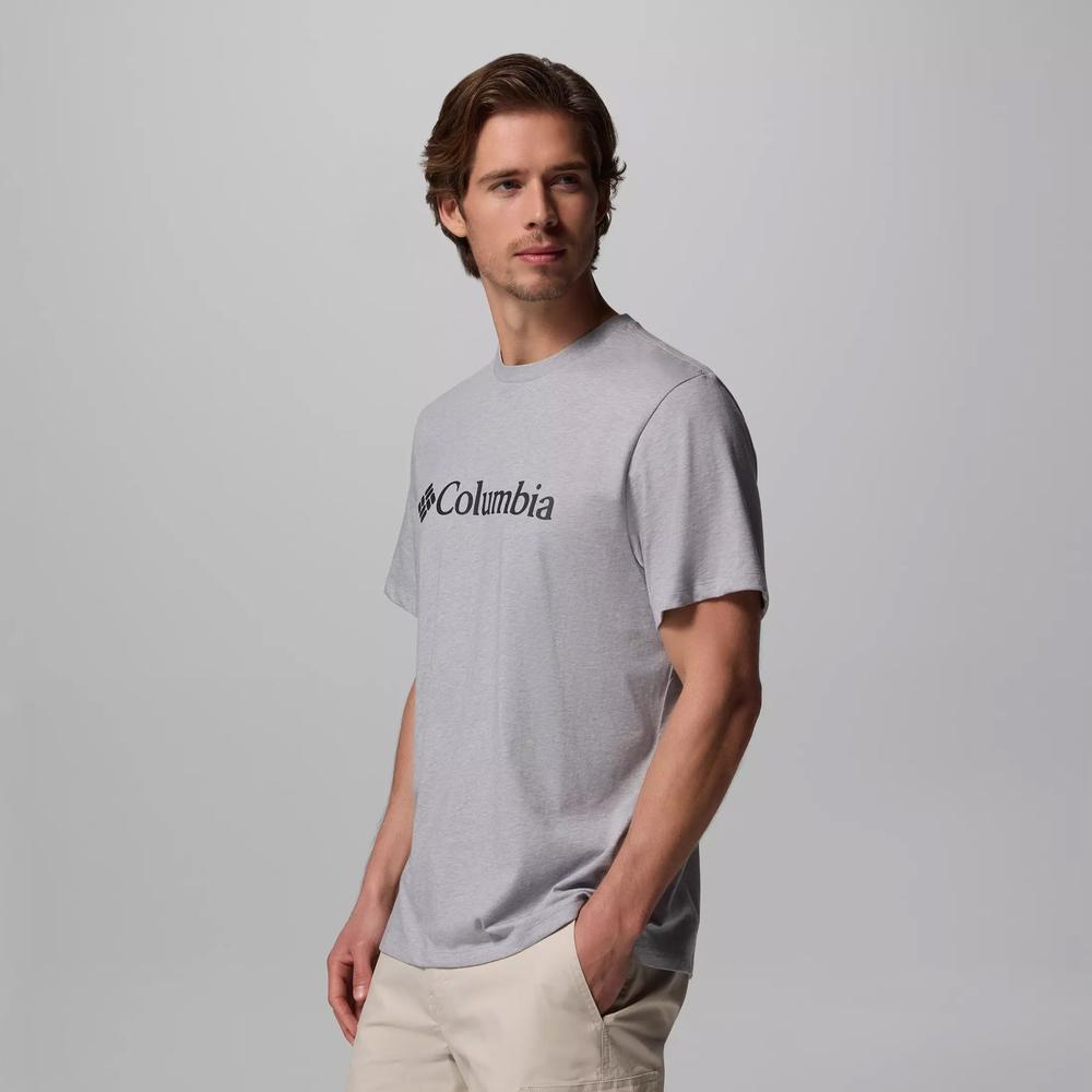 Pánská tričko Columbia CSC Basic Logo 2155001039 - šedivé