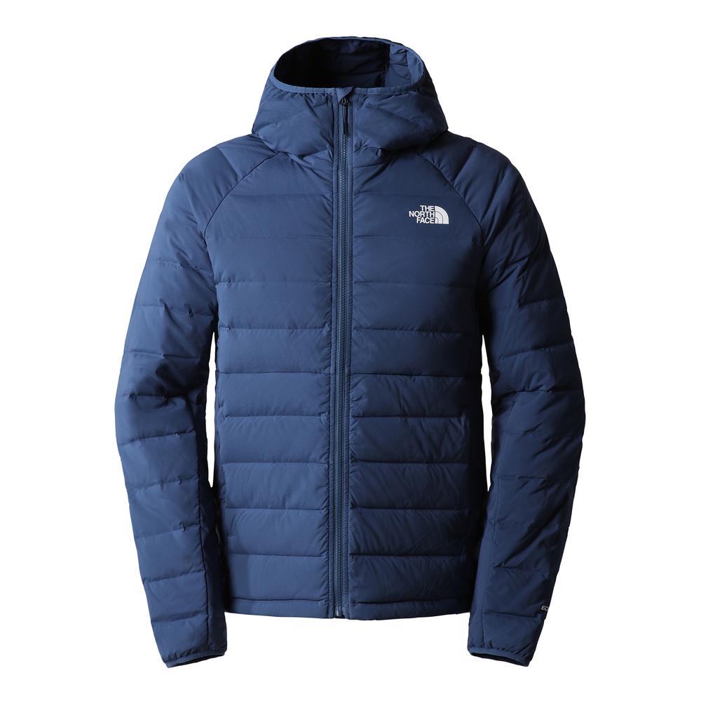 Bunda The North Face Belleview Stretch Hooded Down Jacket 0A7UJEHDC1 - tmavě modrě