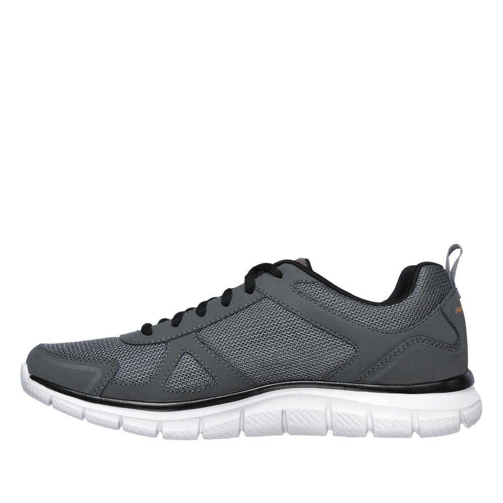 Pánské boty Skechers Track 52631CCBK - šedivé
