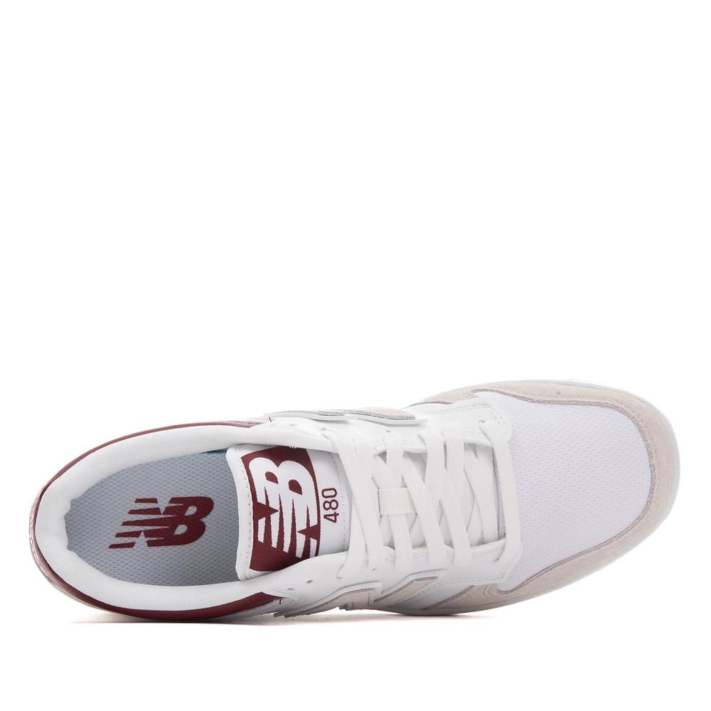 Boty New Balance BB480LKB - bílá