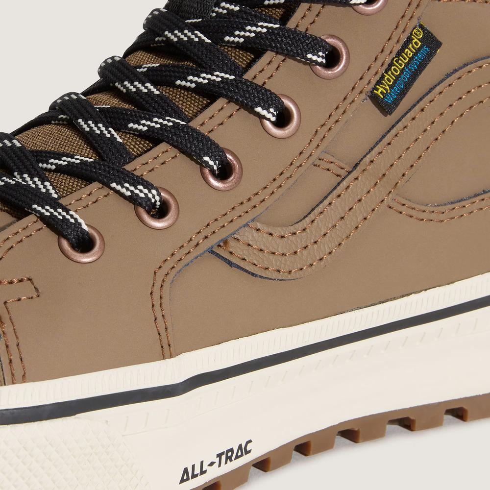 Pánské boty Vans SK8-Hi Waterproof Insulated VN000DAQ91K1 - hnědé