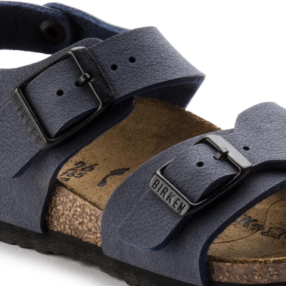 Dětské sandále Birkenstock New York 87773 - tmavě modrě