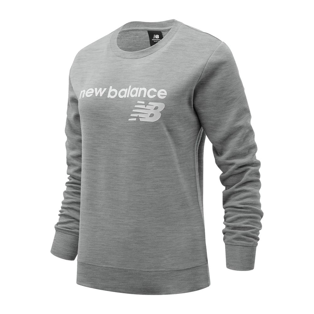 Mikina New Balance WT03811AG - šedivé