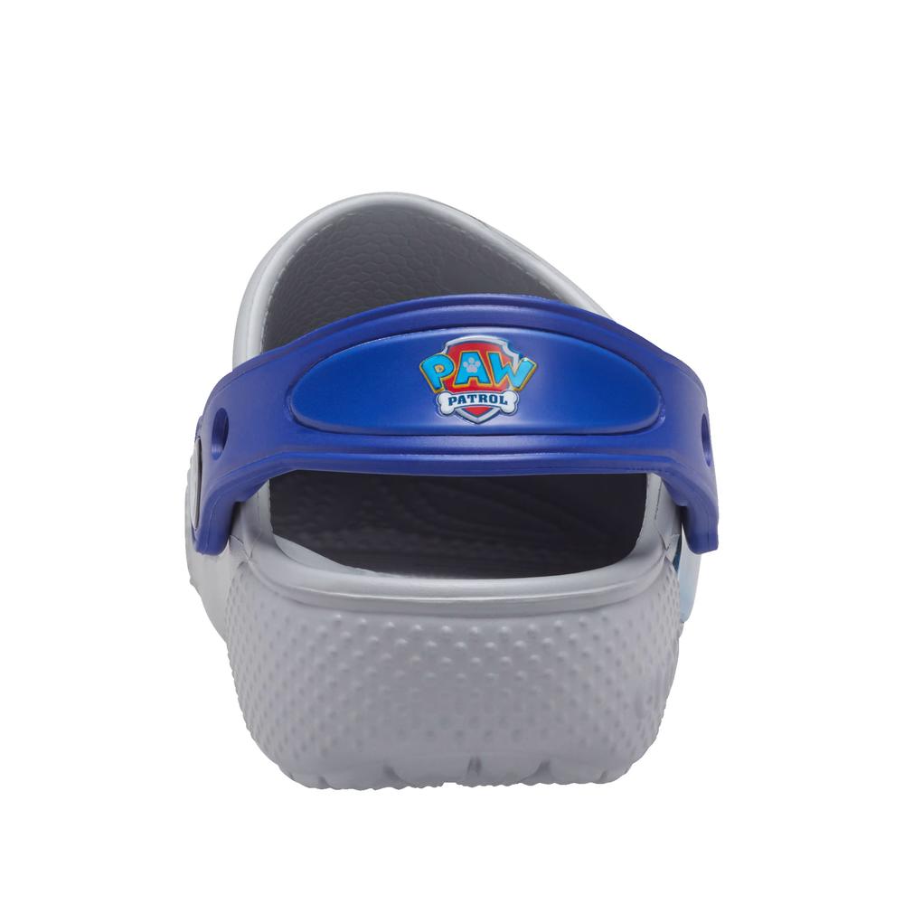 Žabky Crocs Toddler Fun Lab Paw Patrol Patch Clog 207487-007 - šedivé