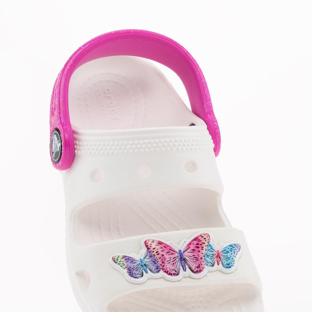 Sandále Crocs Classic Embellished 207803-100 - bílé
