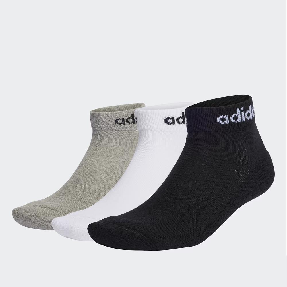 Ponožky adidas Sportswear Linear Ankle Socks Cushioned Socks 3 Pairs IC1304 - různobarevné