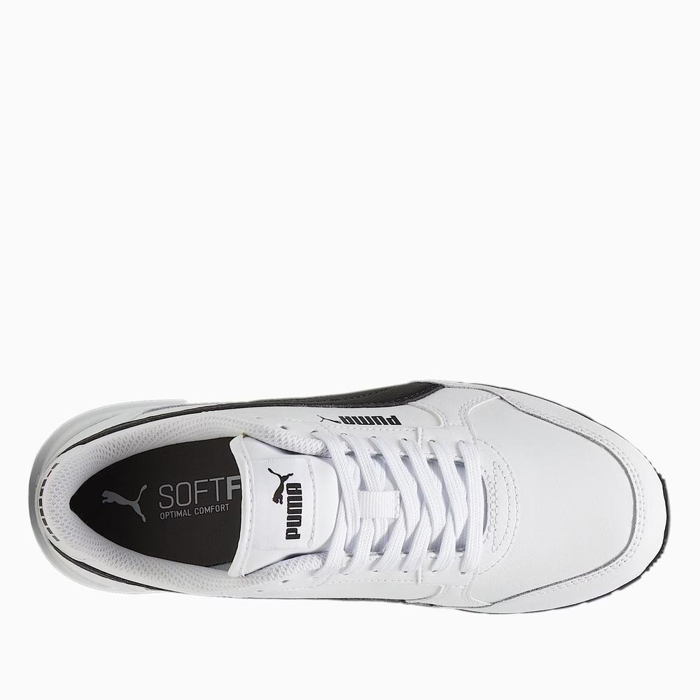 Boty pro mládež Puma ST Runner V4 JR 39973603 - bílé