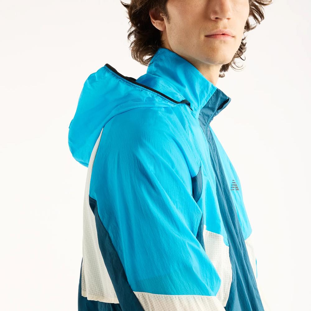 Pánská bunda New Balance RC MJ61U1I9STS - modré