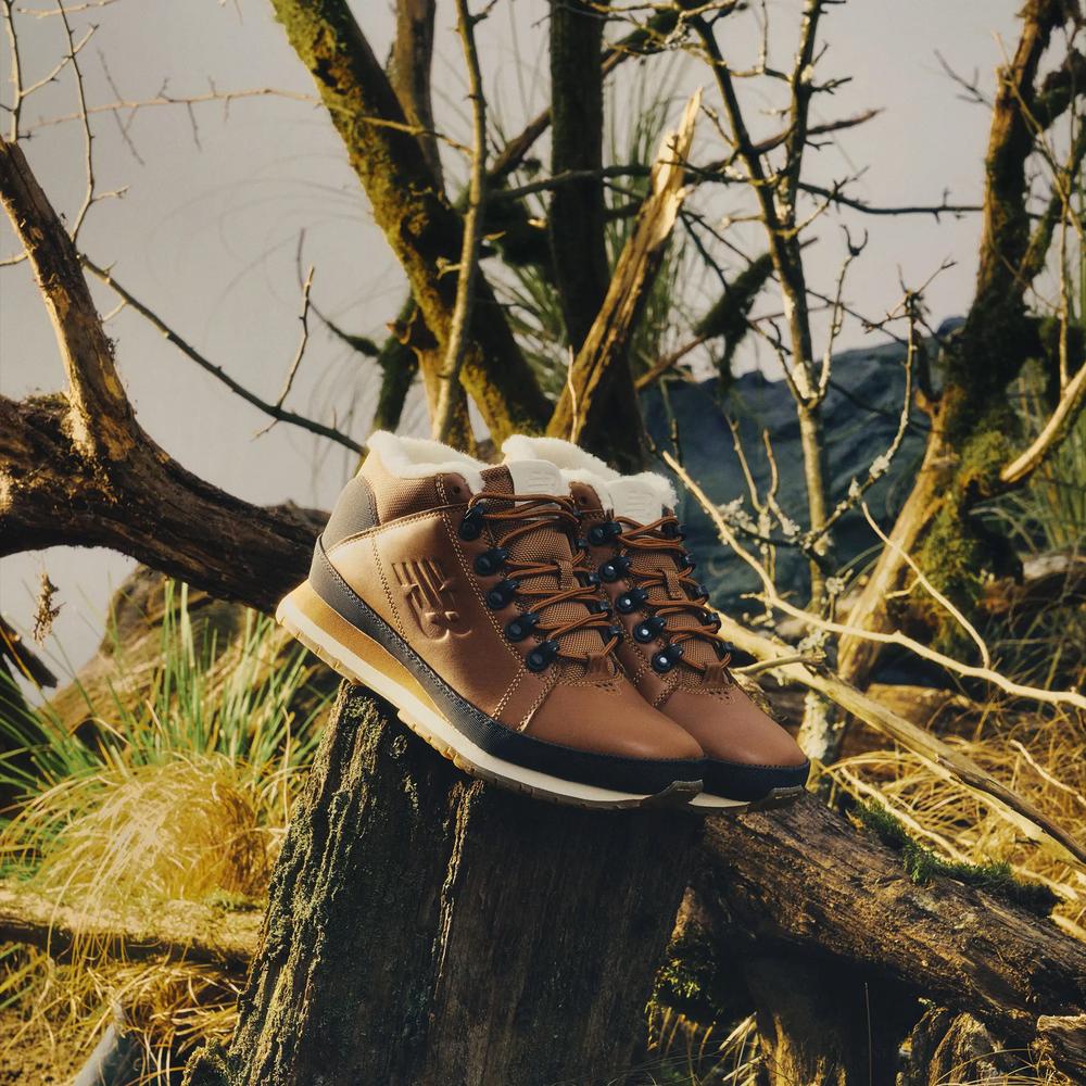 Boty New Balance H754LFT - hnědé