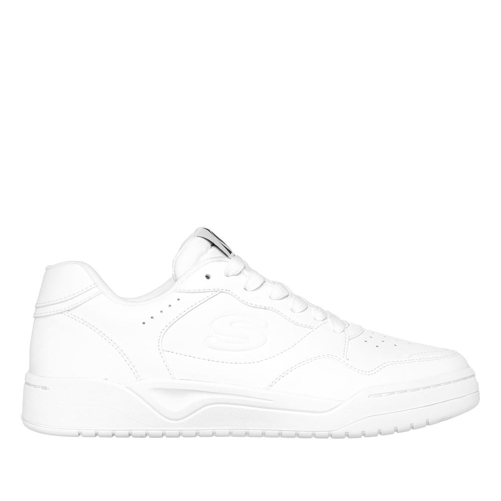 Boty Skechers Koopa Court Volley Low Varsity 183240WHT - bílé