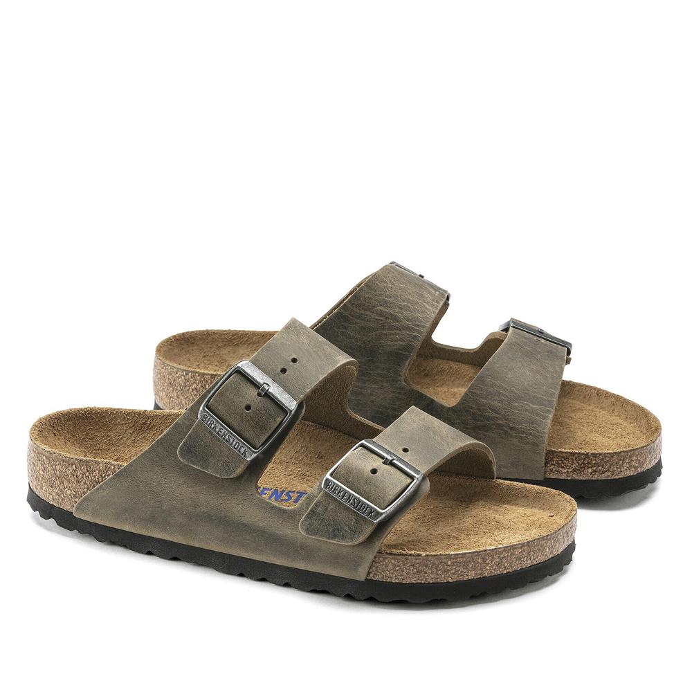 Žabky unisex Birkenstock Arizona SFB 1019313 - zelené