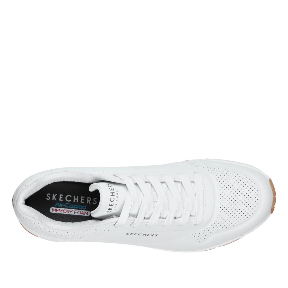Boty Skechers Uno Stand on Air 52458WHT - bílé