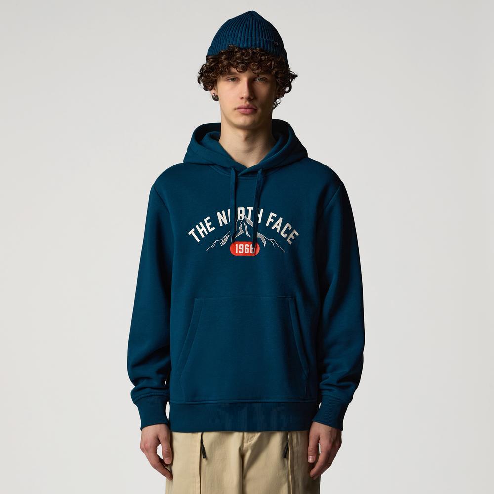 Mikina The North Face Varsity Graphic 0A89DJ1NO1 - tmavě modrě