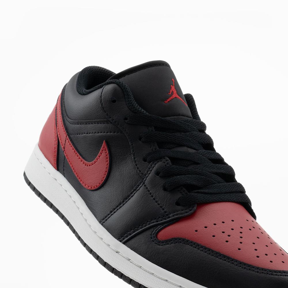 Boty Nike Air Jordan 1 Low 553558-067 - černé