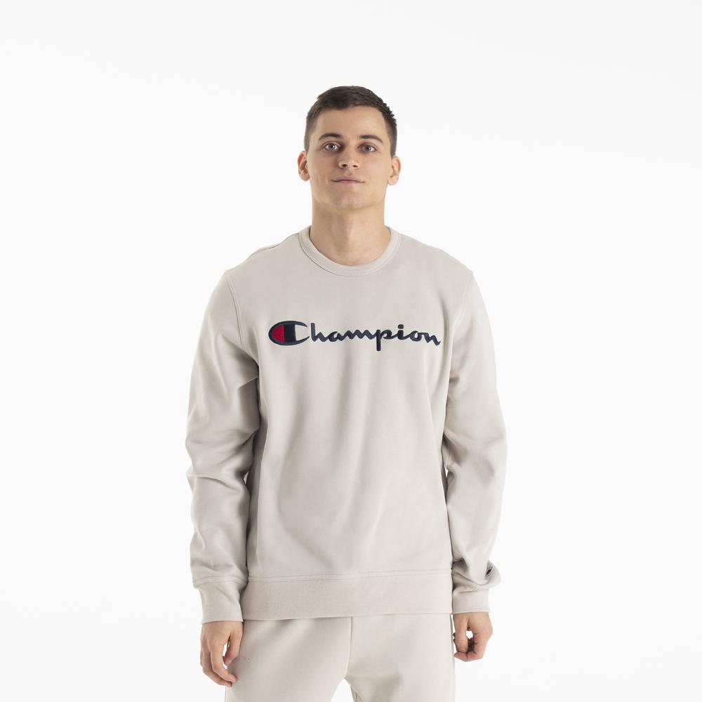 Mikina Champion Crewneck Icons 220254-ES057 - béžové