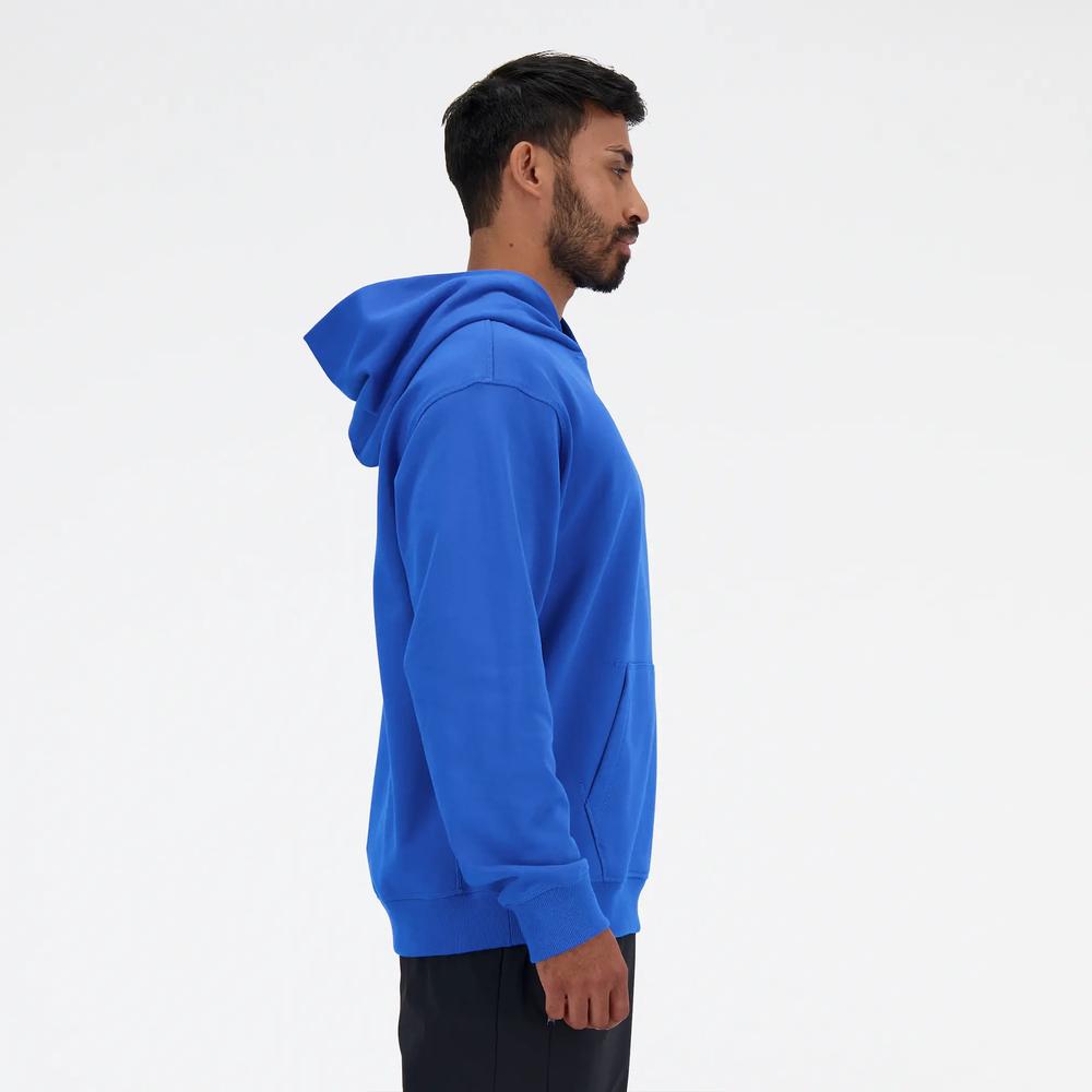 Mikina New Balance MT41534BUL - modré