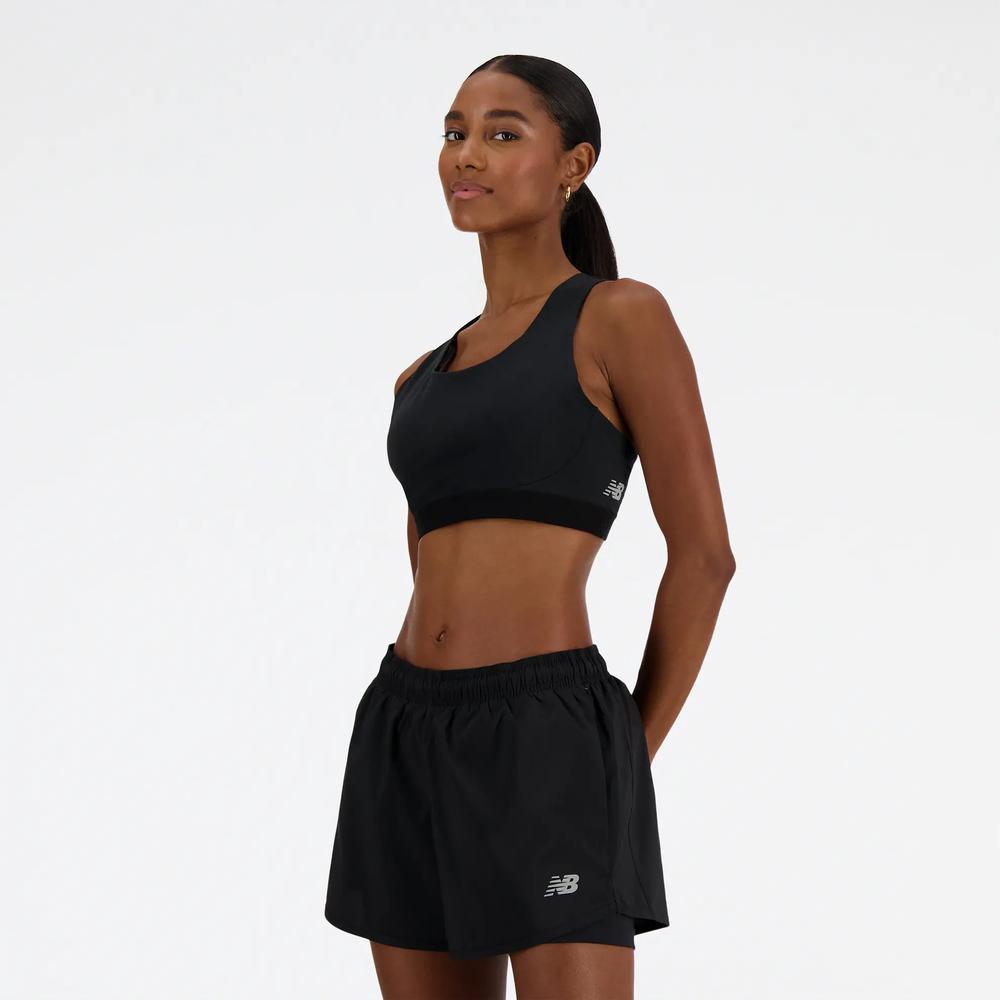 Sportovní podprsenka New Balance WB41046BK - černé