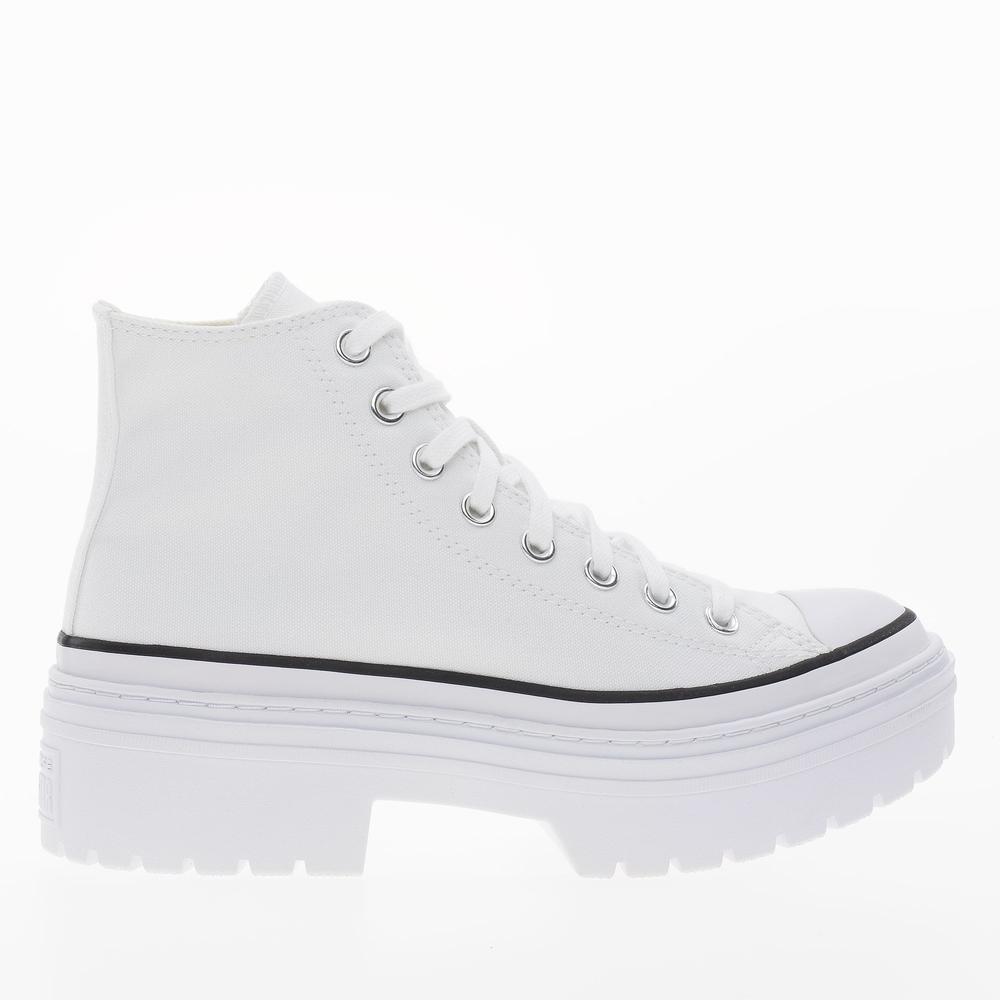 Boty Converse Chuck Taylor All Star Lugged Heel Platform A10364C - bílé