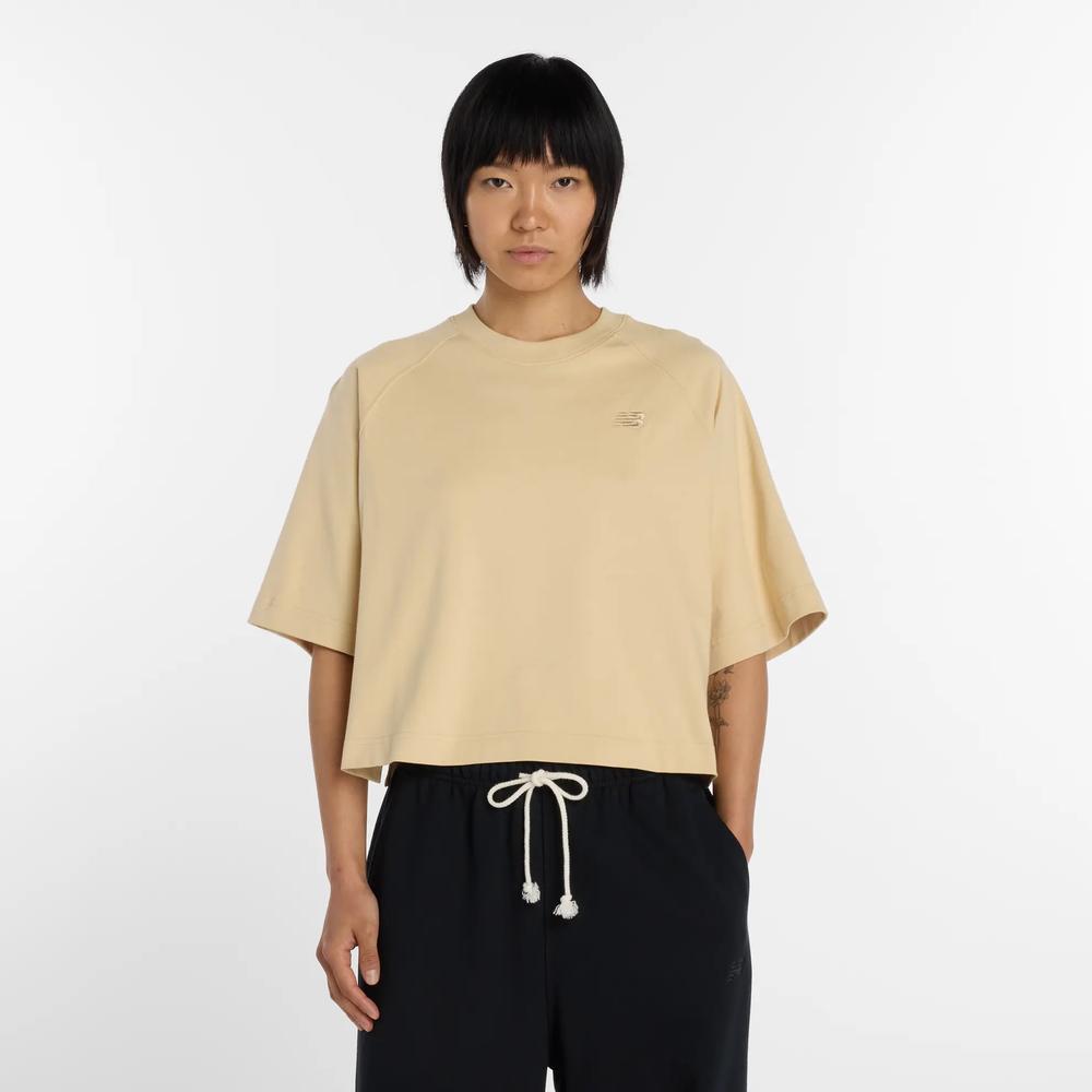 Dámské tričko New Balance WT6147DDABC - žluté