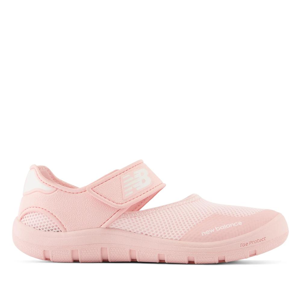 Dětské sandály New Balance YO208SA2  – růžové