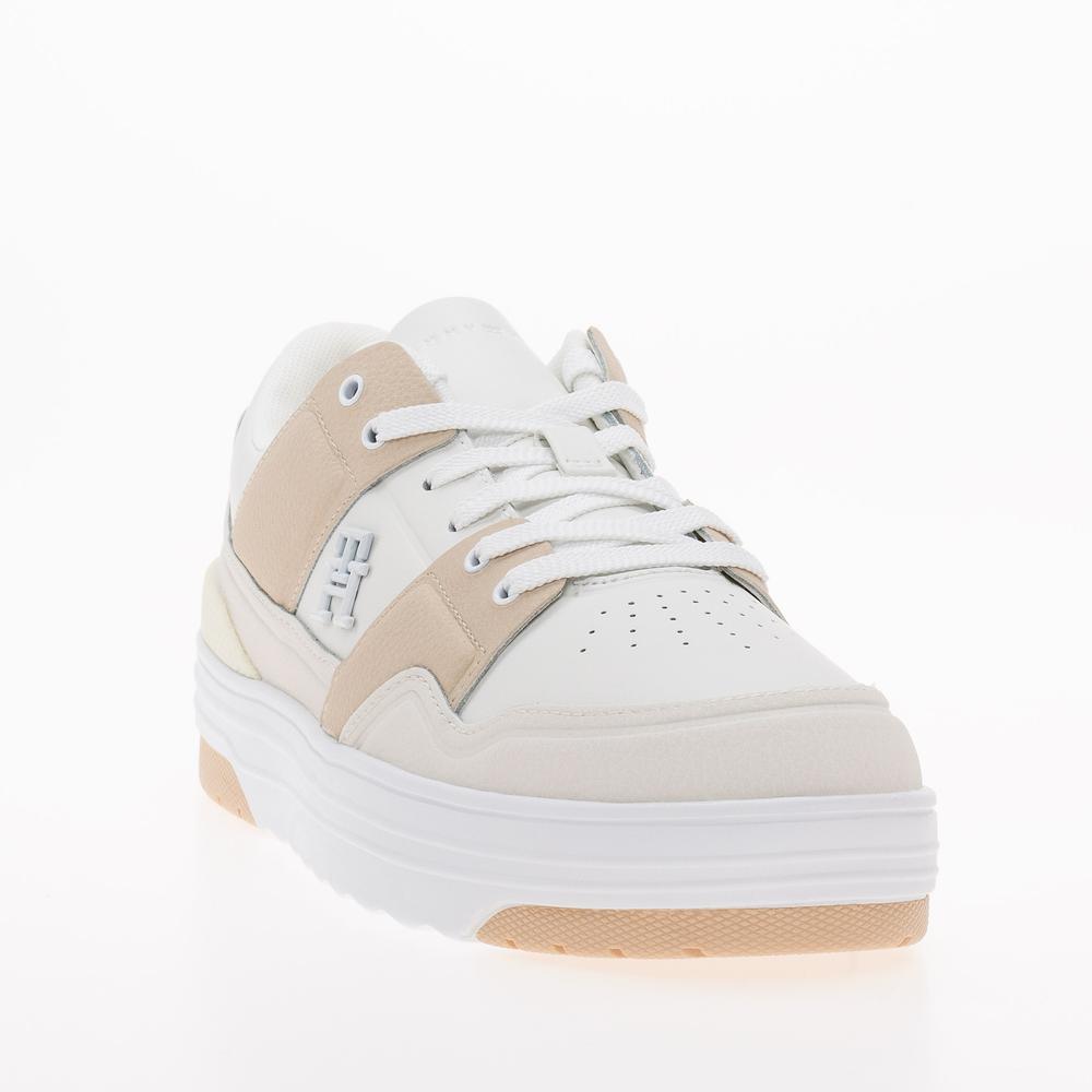 Boty Tommy Hilfiger Th Lo Basket Sneaker FW0FW07309-YBL - béžové