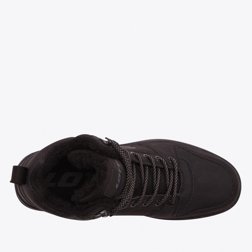 Unisex boty Lotto Prehna Fur 2400380U-1111 - černé